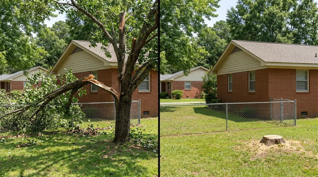 Tree Trimming vs. Tree Removal: How a Fayetteville Arborist Decides What Your Tree Needs
