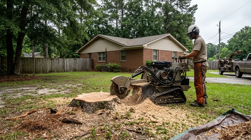 Stump Grinding Fayetteville