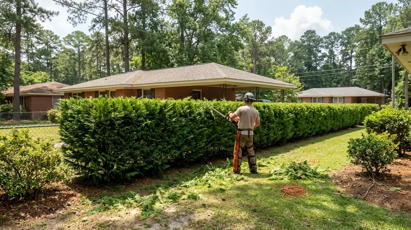 Hedge Trimming & Shrub Care Fayetteville